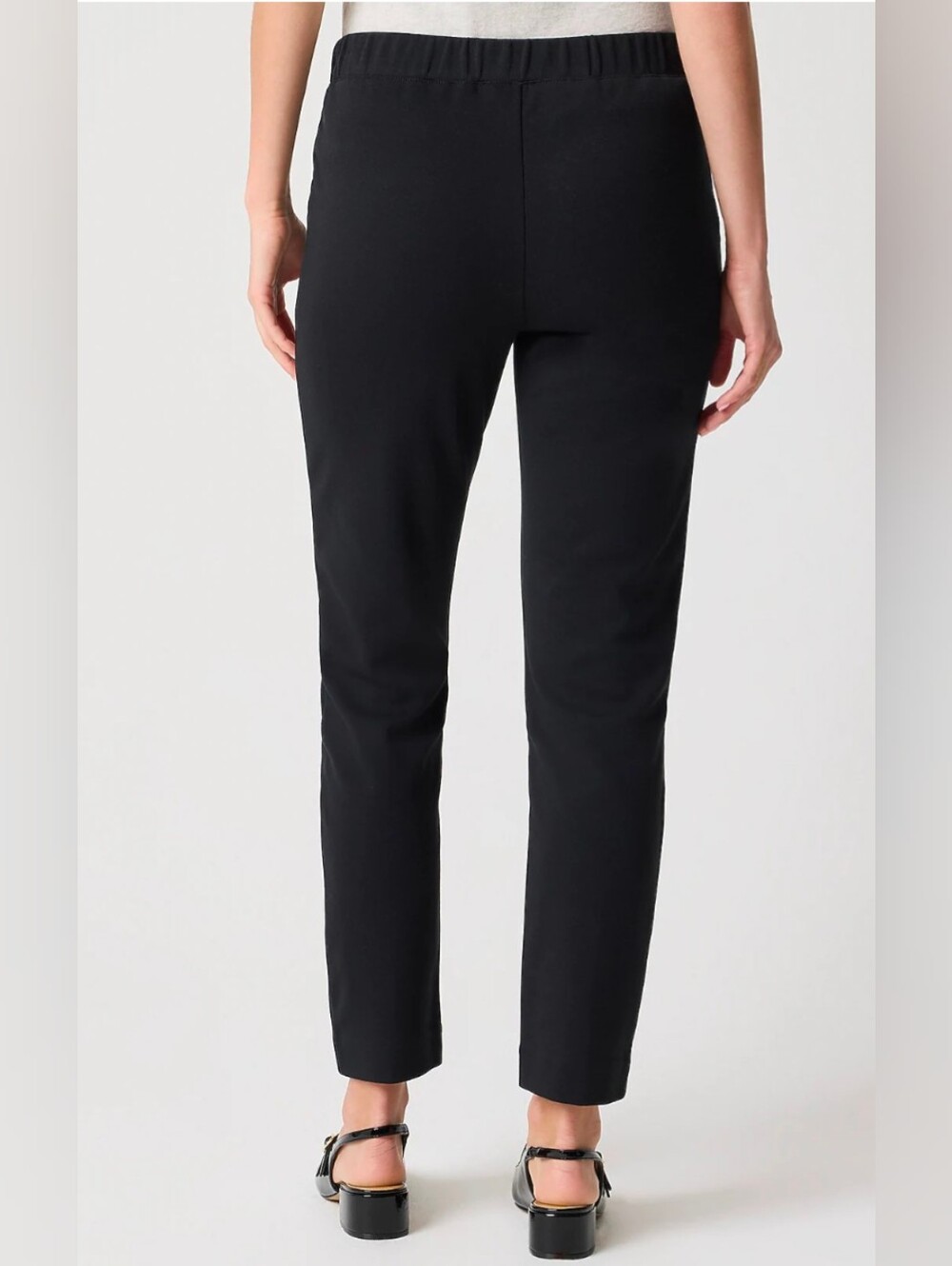 J.Crew Black Pintuck Sweatpants Size XL